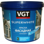 ВГТ / VGT Краска фасадная зимняя ВД-АК 1180 - a-belyj - 15-kg