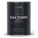 Elcon Max Therm / Элкон Макс Терм термостойкая эмаль - 0-8kg - chernyj-ral-9005 - 500s